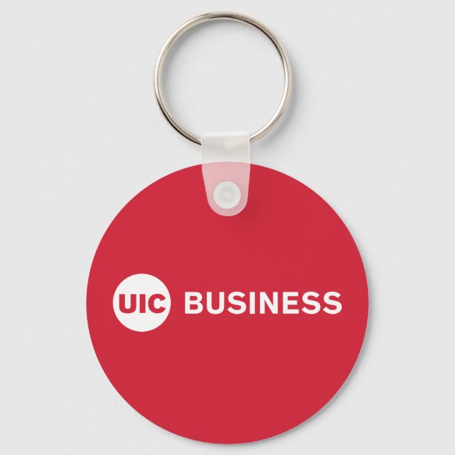  UIC Business  Keychain (Front)