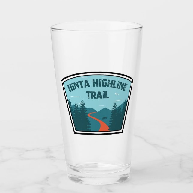 Uinta Highline Trail Utah Glass (Front)