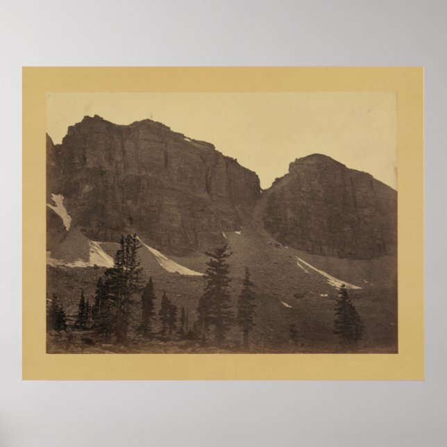 Uinta Summit, Head Bear River, Wyoming 1872 Poster (Front)