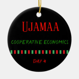 Ujamaa - Kwanzaa Day 4 Ornament