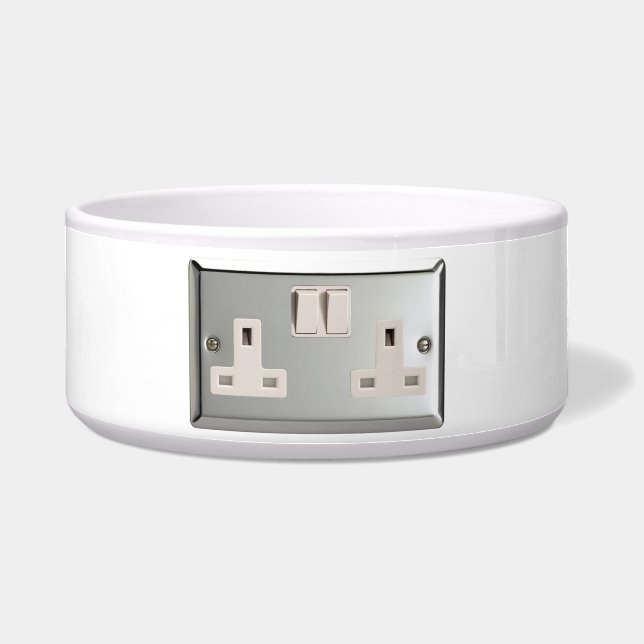UK AC BS 1363 Plug Socket [British Standard] (Front)