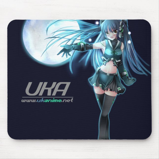 UK Anime Network Mouse Pad (Front)
