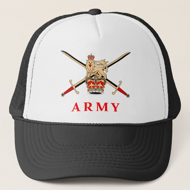 UK Army Trucker Hat (Front)