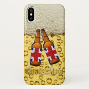 UK Beer Cheers Mate iPhone X, XS, XS Max, XR Case-Mate iPhone Case