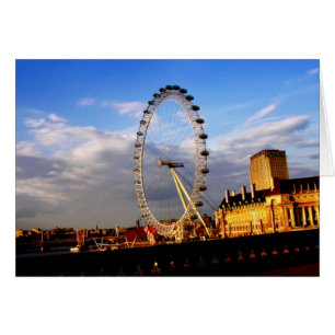 (UK) Belle carte LONDRES EYE