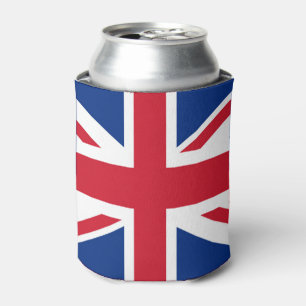 UK Britain Royal Union Jack Flag Can Cooler
