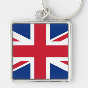 UK Britain Royal Union Jack Flag Keychain