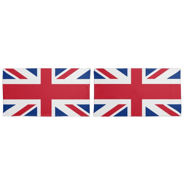 UK Britain Royal Union Jack Flag Pillowcase (Front-Set)