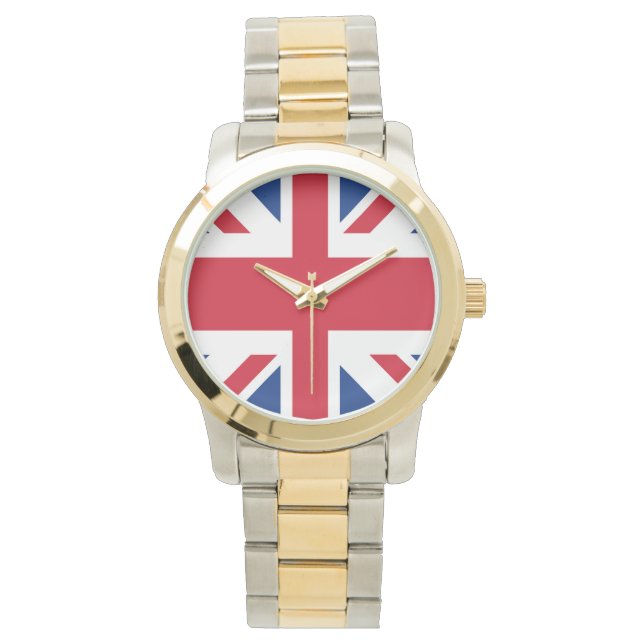 UK Britain Royal Union Jack Flag Watch (Front)