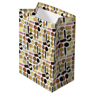 UK British Biscuits Shortbread Rich Tea Digestives Medium Gift Bag