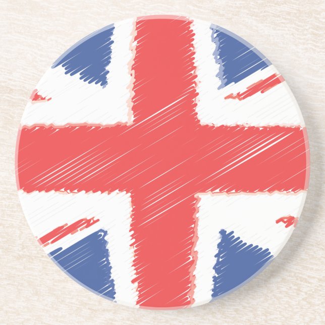 UK British Flag Coaster (Front)
