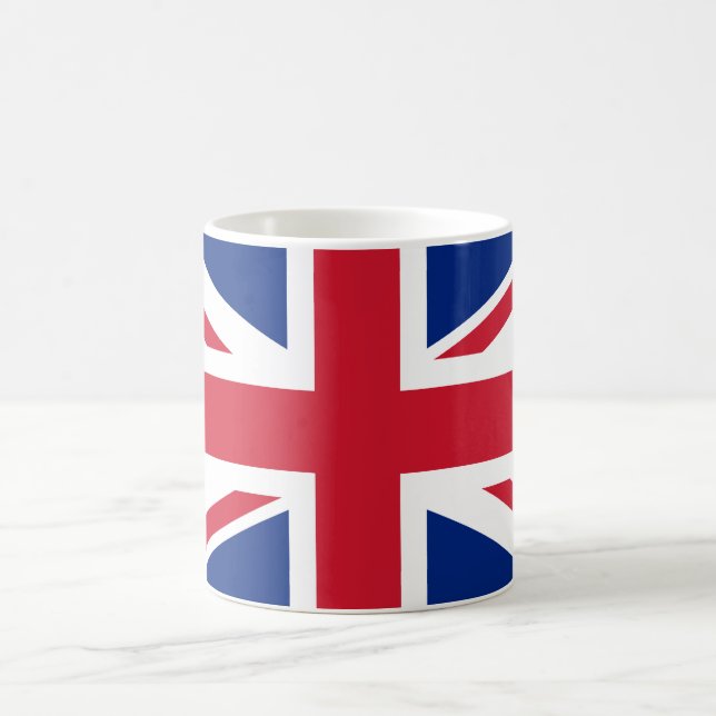 UK British Union Jack Flag Coffee Mug (Center)