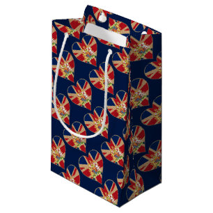 UK COA Heart Small Gift Bag