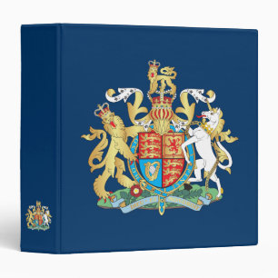 UK coat of arms Binder