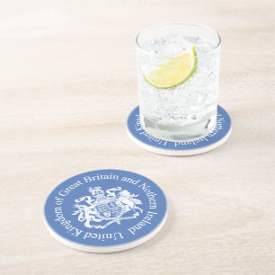 UK coat of arms Coaster