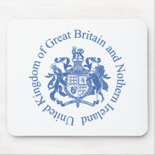 UK coat of arms Mouse Pad