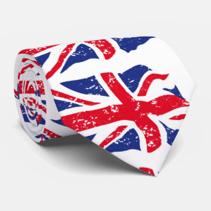 UK Flag Artwork Tie