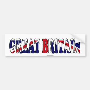 UK Flag British patriot Bumper Sticker