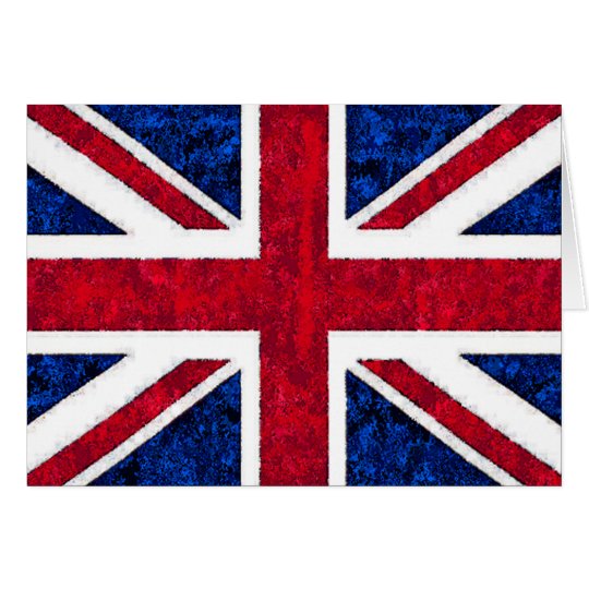 UK FLAG CARD