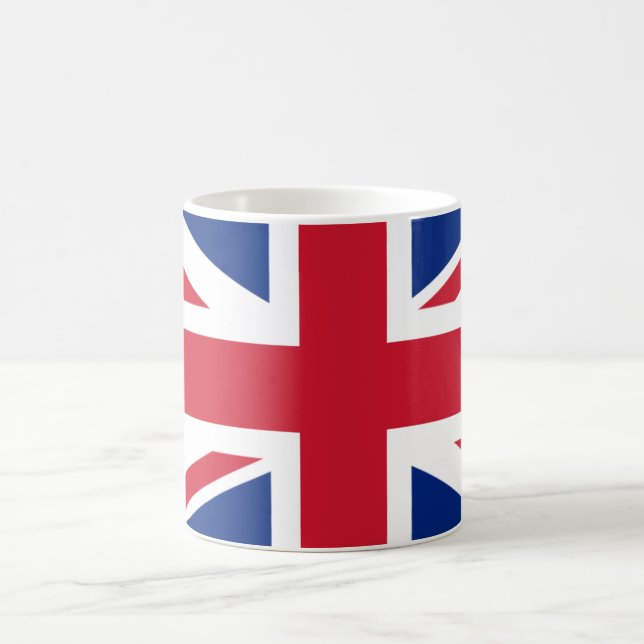 UK Flag Coffee Mug (Center)