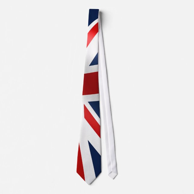 UK flag for Men's Tie (Front)