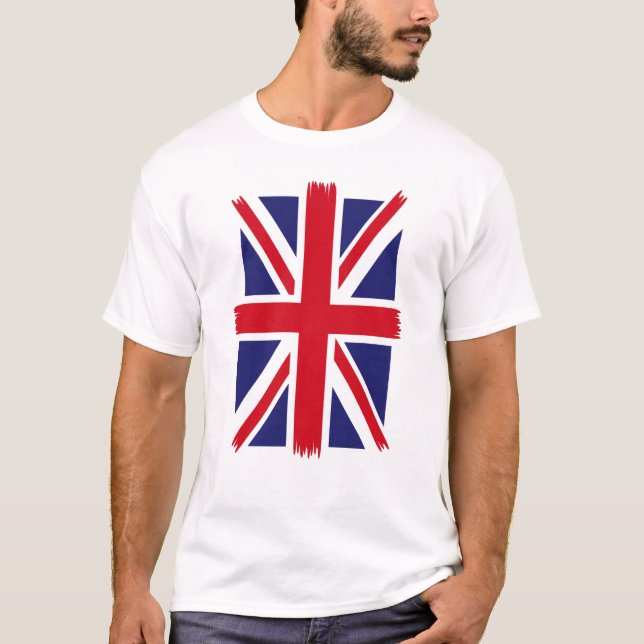  UK Flag Great Britain Flag Union Jack United T-Shirt (Front)
