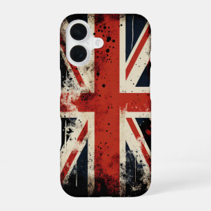 UK Flag iPhone 16 Case