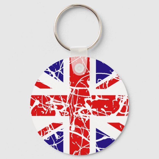 UK Flag Keychain (Front)