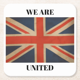 UK Flag Patriot Coaster