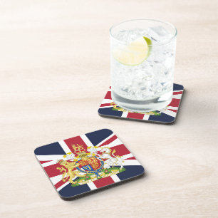 UK flag phone case Coaster