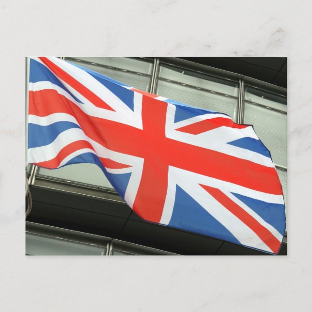 uk flag postcard (Front)