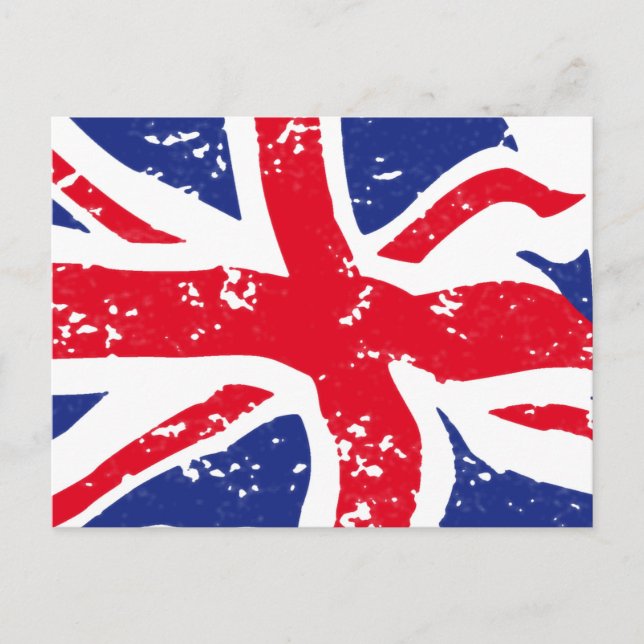 UK Flag Postcard (Front)