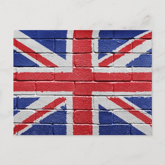 UK Flag Postcard (Front)