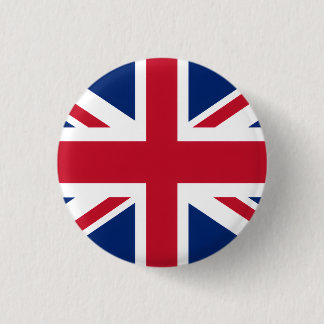 UK Flag Pride 1 Inch Round Button
