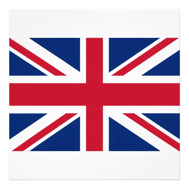 UK Flag Pride Photo Print (Front)