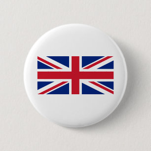 UK Flag Union Jack 2 Inch Round Button