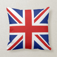 UK Flag x Flag Pillow
