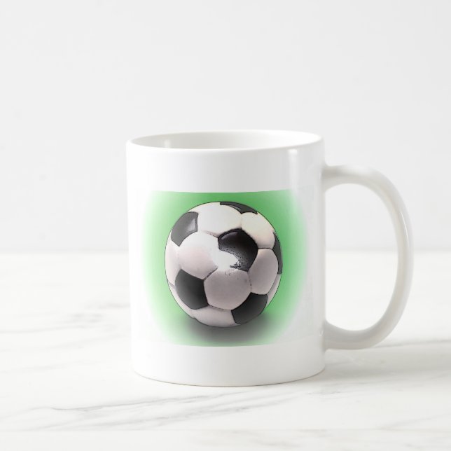 UK Football Ball Coffee Mug (Right)
