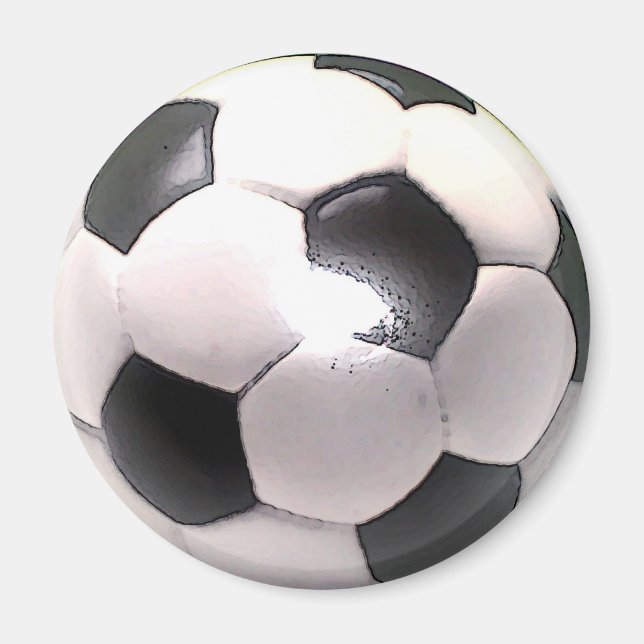 UK Football Ball Magnet (Front)