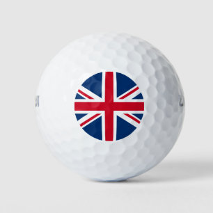 UK Great Britain Union Jack Flag Golf Balls