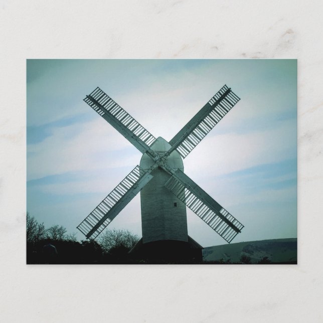 (UK) JJ Windmill Postcard (Front)