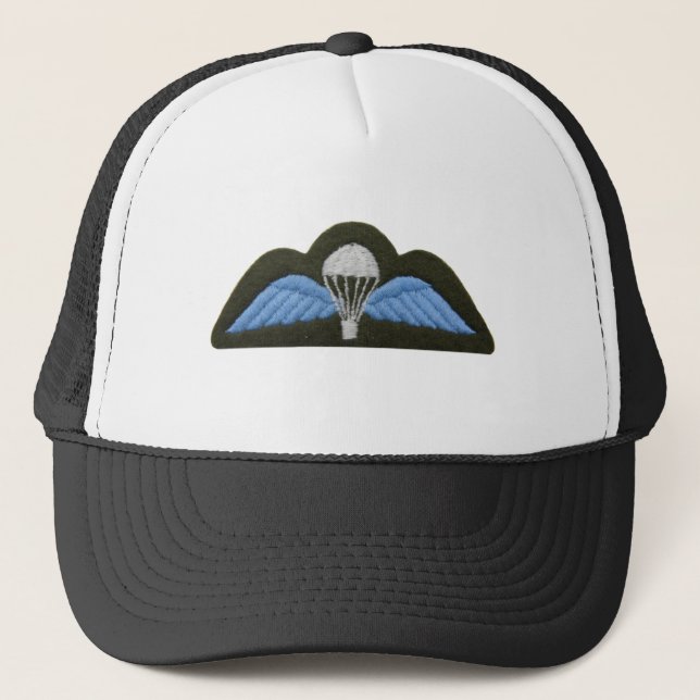 UK Para Badge 2 Trucker Hat (Front)