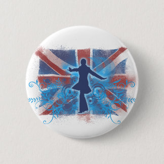 UK Punk 2 Inch Round Button