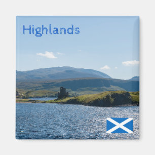 UK, Scotland - Ruined castle Magnet