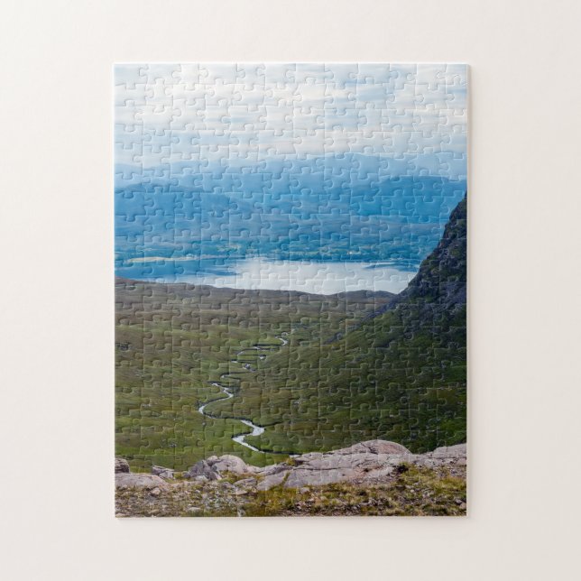 UK, Scotland - Scottish Highlands landscape Jigsaw Puzzle (Vertical)