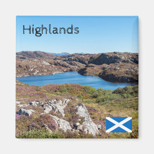 UK, Scotland - Scottish Highlands landscape Magnet