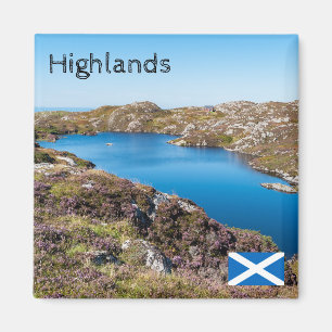 UK, Scotland - Scottish Highlands landscape Magnet