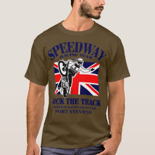 UK Speedway Motorcycle Racing  T-Shirt