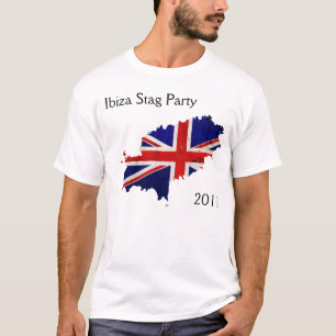 UK Stag or Hen Party in Ibiza T-Shirt