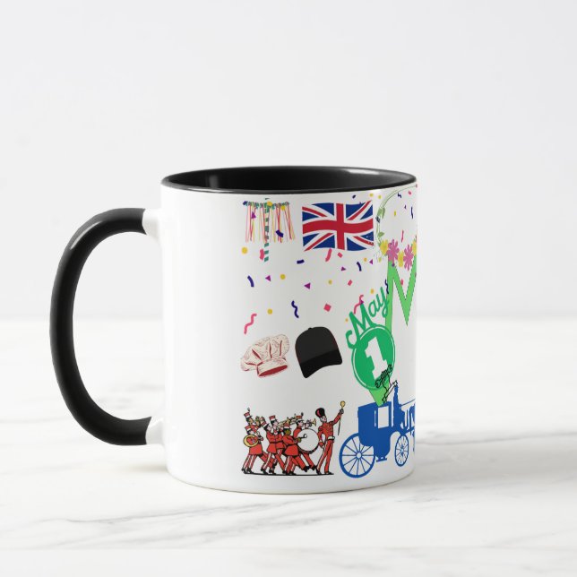 UK Theme Labour Day Mugs (Left)